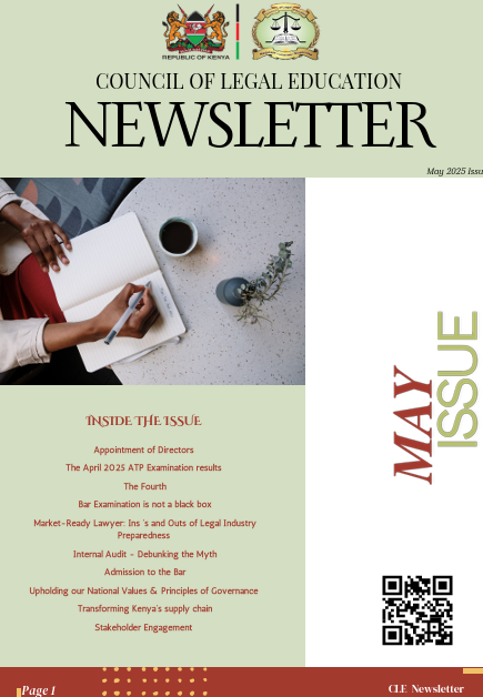 CLE Newsletter - May 2025 Issue 