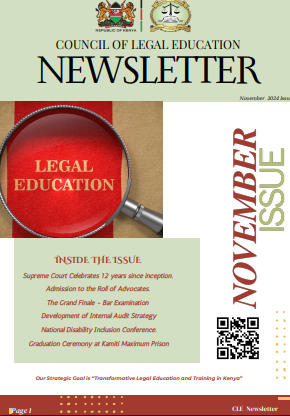 CLE Newsletter- November 2024 Issue