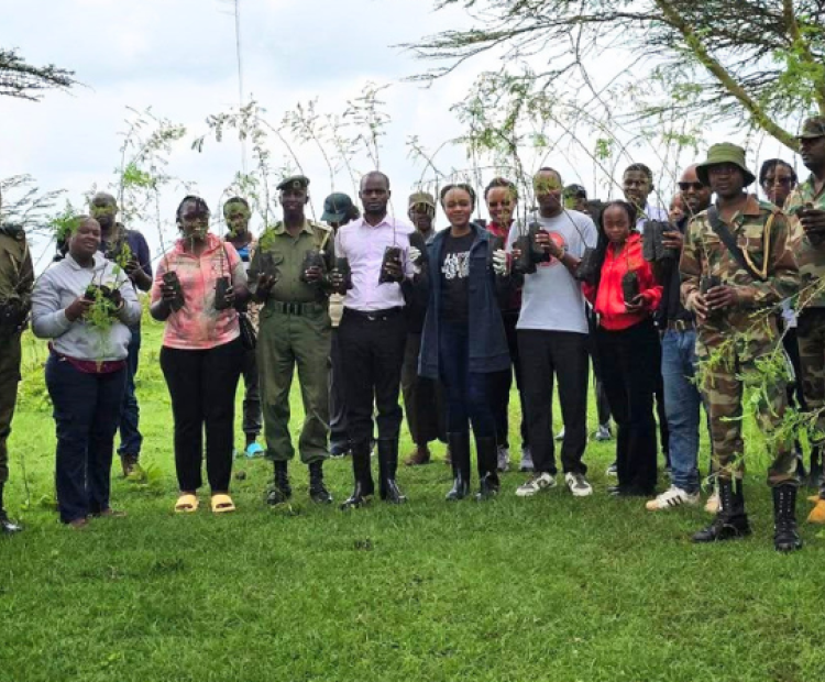 CLE Staff Participate in Tree Planting Exercise in Support of National Tree Growing Initiative
