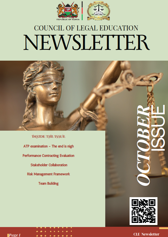 CLE Newsletter- October 2025 issue 